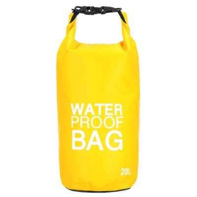 Nepremokavý vak 20l SPRINGOS WATER PROOF BAG žltý