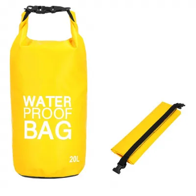 Nepremokavý vak 20l SPRINGOS WATER PROOF BAG žltý
