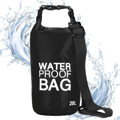 Nepremokavý vak 20l SPRINGOS WATER PROOF BAG čierny