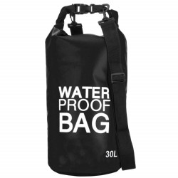 Nepremokavý vak 30l SPRINGOS WATER PROOF BAG čierny