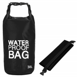 Nepremokavý vak 30l SPRINGOS WATER PROOF BAG čierny