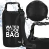 Nepremokavý vak 30l SPRINGOS WATER PROOF BAG čierny