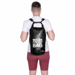 Nepremokavý vak 30l SPRINGOS WATER PROOF BAG čierny