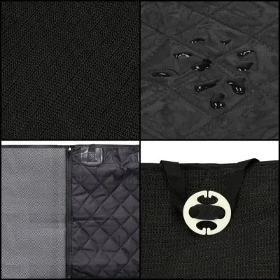 Zvieracia podložka do auta, čierna SPRINGOS PA1000