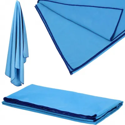 Rýchloschnúci uterák 180x90 cm, modrý SPRINGOS MENORCA