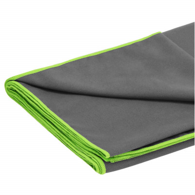 Rýchloschnúci uterák 180x90 cm, tmavo šedý SPRINGOS MENORCA