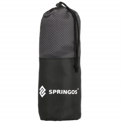 Rýchloschnúci uterák 180x90 cm, tmavo šedý SPRINGOS MENORCA