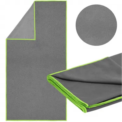 Rýchloschnúci uterák 180x90 cm, tmavo šedý SPRINGOS MENORCA