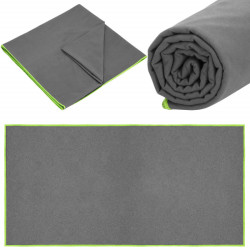 Rýchloschnúci uterák 180x90 cm, tmavo šedý SPRINGOS MENORCA