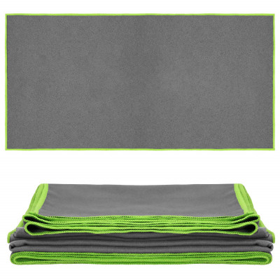 Rýchloschnúci uterák 180x90 cm, tmavo šedý SPRINGOS MENORCA