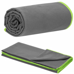 Rýchloschnúci uterák 180x90 cm, tmavo šedý SPRINGOS MENORCA