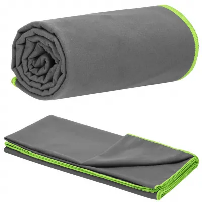 Rýchloschnúci uterák 180x90 cm, tmavo šedý SPRINGOS MENORCA