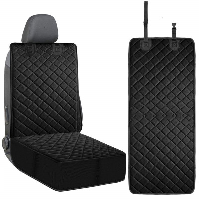 Autopoťah sedadla univerzálny, čierny SPRINGOS MONTE CARLO