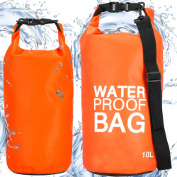 Nepremokavý vak 10l SPRINGOS WATER PROOF BAG oranžový
