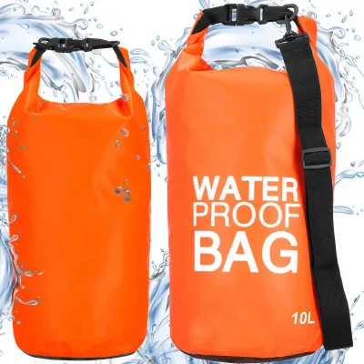 Nepremokavý vak 10l SPRINGOS WATER PROOF BAG oranžový