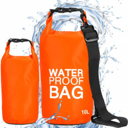 Nepremokavý vak 10l SPRINGOS WATER PROOF BAG oranžový