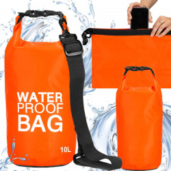 Nepremokavý vak 10l SPRINGOS WATER PROOF BAG oranžový