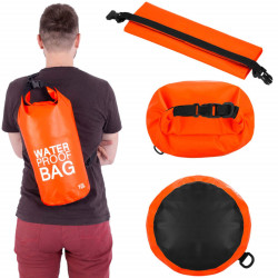 Nepremokavý vak 10l SPRINGOS WATER PROOF BAG oranžový