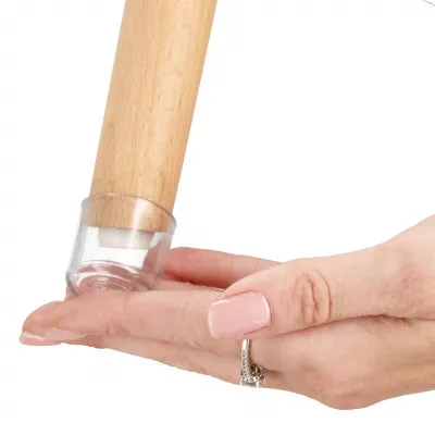 Silikónové návleky na nábytok 16mm, sada 16ks, transparentné SPRINGOS HA7246