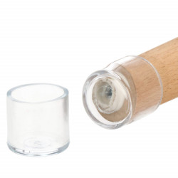 Silikónové návleky na nábytok 16mm, sada 4ks, transparentný SPRINGOS HA7247