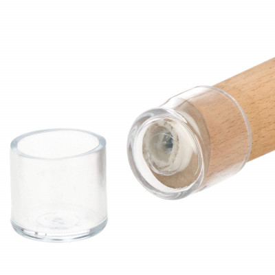 Silikónové návleky na nábytok 16mm, sada 4ks, transparentný SPRINGOS HA7247