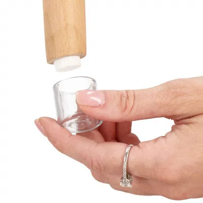 Silikónové návleky na nábytok 21mm, sada 4ks, transparentný SPRINGOS HA7251