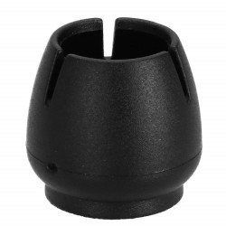 Silikónové návleky na nábytok s filcom 14/16 mm, sada 16ks, čierne SPRINGOS HA7254