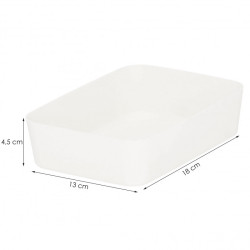 Organizér do zásuvky biely SPRINGOS HA3061