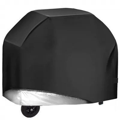 Kryt na záhradný gril 100x66x80 cm, čierny SPRINGOS EXTERIO