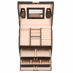 Šperkovnica SPRINGOS SAVAGE čierna