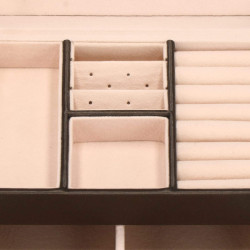 Šperkovnica SPRINGOS SAVAGE čierna