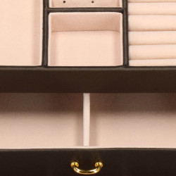 Šperkovnica SPRINGOS SAVAGE čierna