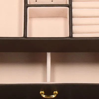 Šperkovnica SPRINGOS SAVAGE čierna