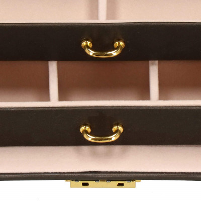 Šperkovnica SPRINGOS SAVAGE čierna