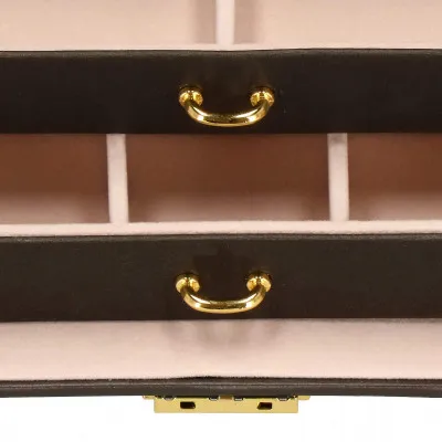 Šperkovnica SPRINGOS SAVAGE čierna