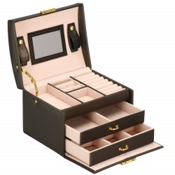 Šperkovnica SPRINGOS SAVAGE čierna