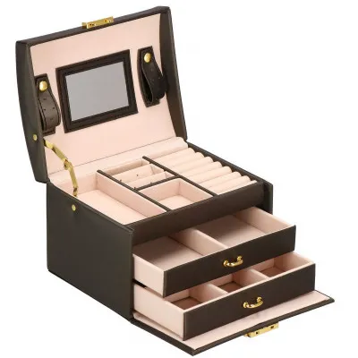 Šperkovnica SPRINGOS SAVAGE čierna