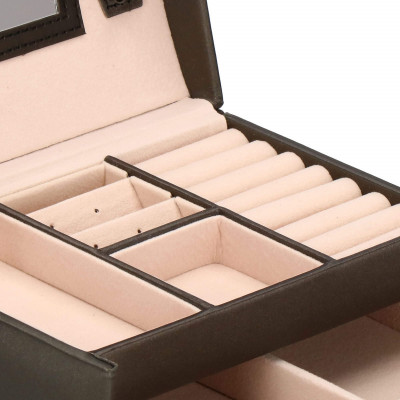 Šperkovnica SPRINGOS SAVAGE čierna