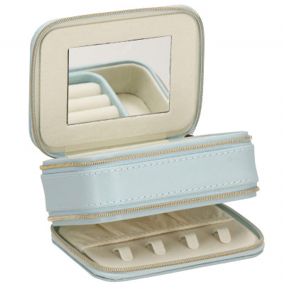 Šperkovnica SPRINGOS NOVA svetlo modrá