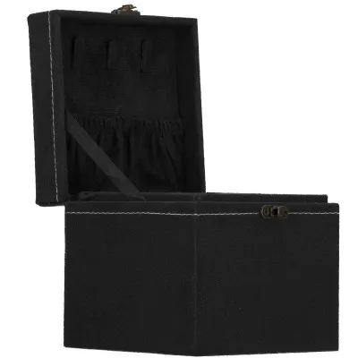 Šperkovnica SPRINGOS QUATRE čierna