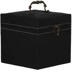 Šperkovnica SPRINGOS QUATRE čierna