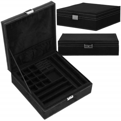 Šperkovnica SPRINGOS LEGERE čierna