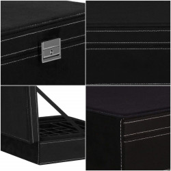 Šperkovnica SPRINGOS LEGERE čierna