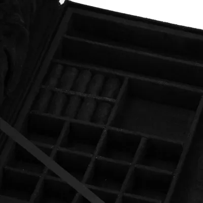 Šperkovnica SPRINGOS LEGERE čierna