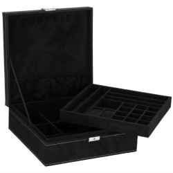 Šperkovnica SPRINGOS LEGERE čierna