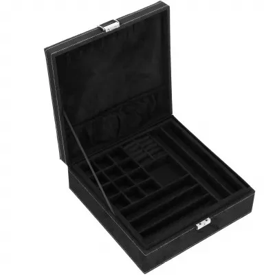 Šperkovnica SPRINGOS LEGERE čierna