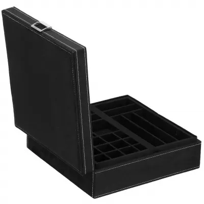 Šperkovnica SPRINGOS LEGERE čierna