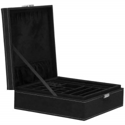 Šperkovnica SPRINGOS LEGERE čierna