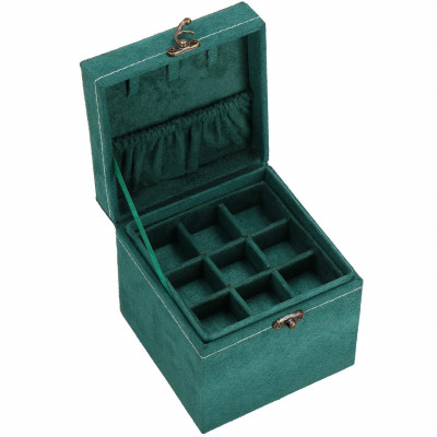 Šperkovnica SPRINGOS QUATRE zelená