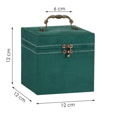 Šperkovnica SPRINGOS QUATRE zelená